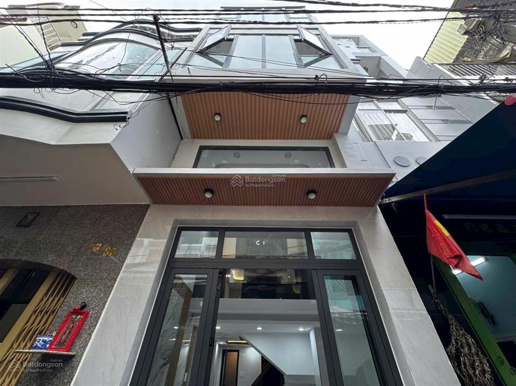 Bán nhà hà tôn quyền quận 5, p. chợ lớn, 3x9m, 4 tầng, giá 6,29 tỷ