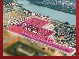 Heragon city nam ngạn chỉ từ 3,7 tỷ/lô trục chính kinh doanh, vỉa hè 7m, cạnh sân pick