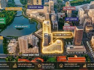Căn hộ triton crown phú mỹ hưng, 2pn 78m2 thanh toán chỉ 20% mua trực tiếp từ cđt.  0931 892 ***