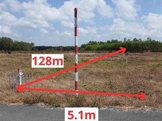 Bán đất tại xã láng dài, huyện long đất, bà rịa vũng tàu, 842,6 triệu, 634,3 m2  giá tốt