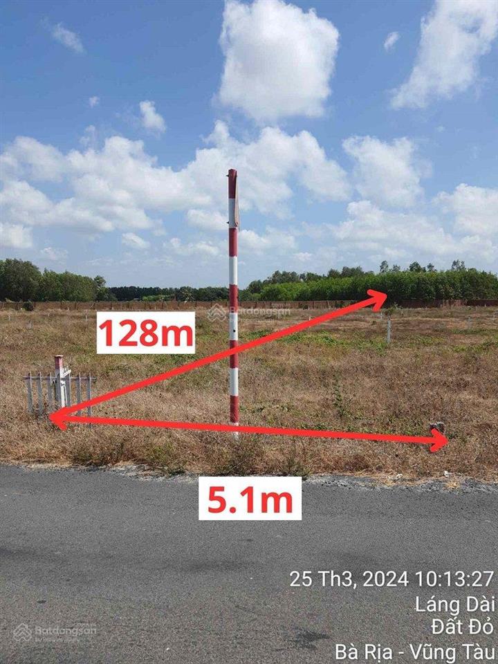 Bán đất tại xã láng dài, huyện long đất, bà rịa vũng tàu giá tốt