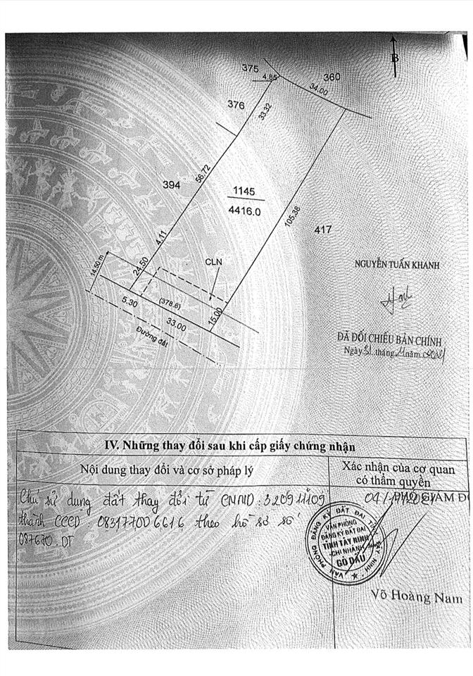Bán nhà riêng tại cầu sao, 5,2 tỷ, 4416 m2 có 400m2 thổ cư