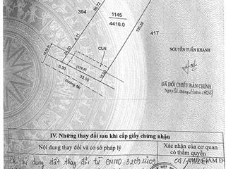 Bán nhà riêng tại cầu sao, 5,2 tỷ, 4416 m2 có 400m2 thổ cư