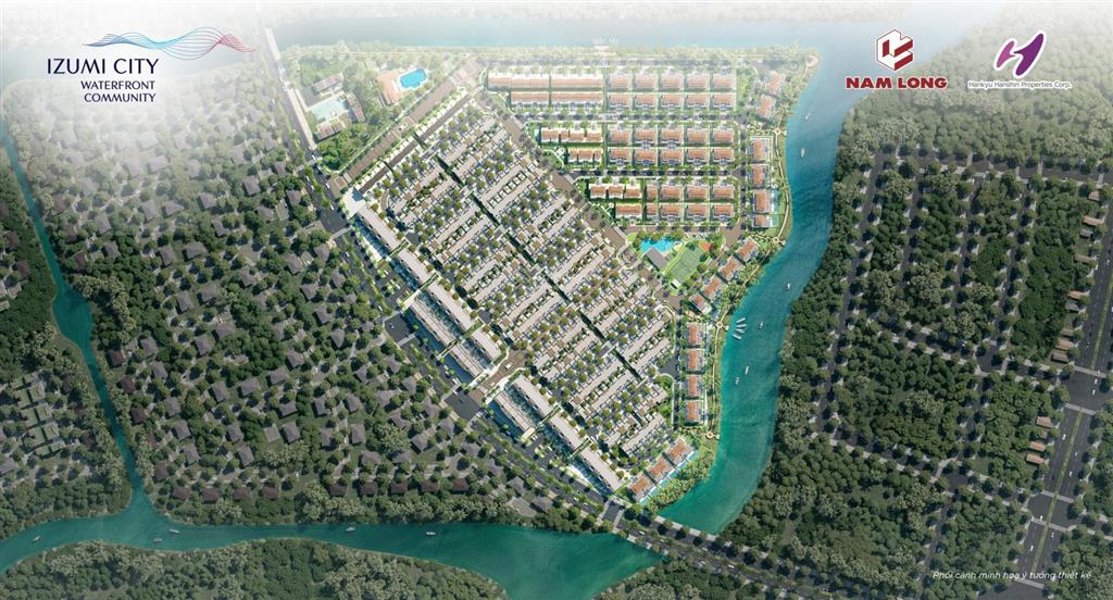 Nam long mở bán nhà phố & biệt thự ven sông izumi canaria  tổng ưu đãi đến 8%  pkd 0932 661 ***