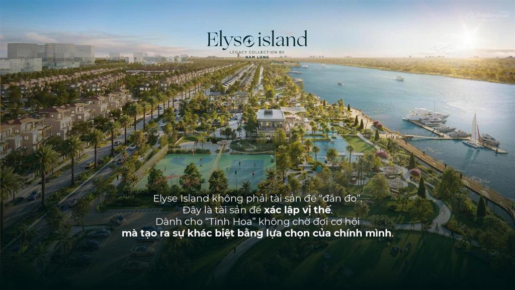 Elyse island nam long group  đảo đại phước  biệt thự ven sông đẳng cấp  hotline 0906 836 ***