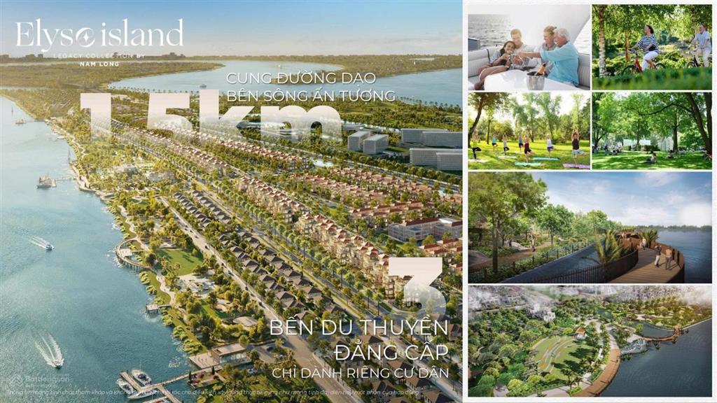Elyse island nam long group  đảo đại phước  biệt thự ven sông đẳng cấp  hotline 0906 836 ***