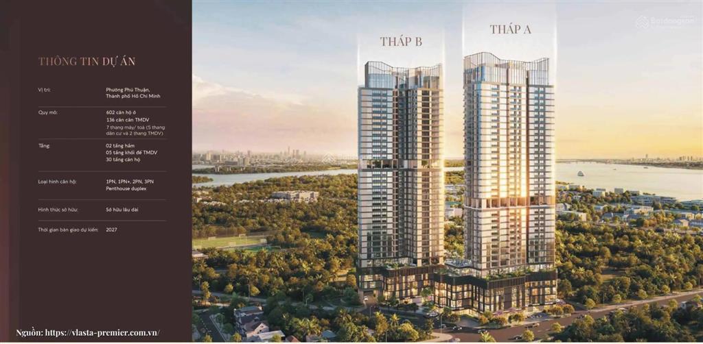 Căn hộ cao cấp vị nhân sinh vlasta premier  view sông sg ck đến 13% ký hđmb ngay  0906 836 ***