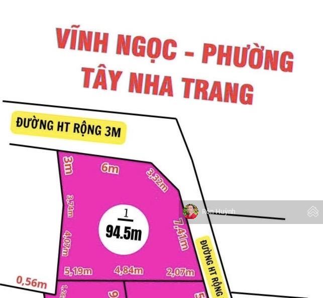 Chính chủ hạ giá bán nhanh lô góc trung tâm tp nha trang gần siêu thị lotte, chợ, trường học