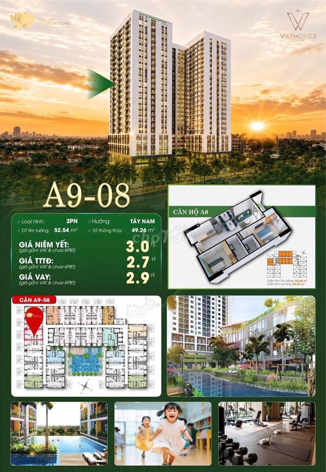 🌇 CĂN 2PN TÂY NAM ,TẦM NHÌN THOÁNG ,CHỈ 2,7 TỶ! VÀ CÒN NHIỀU CĂN KHÁC