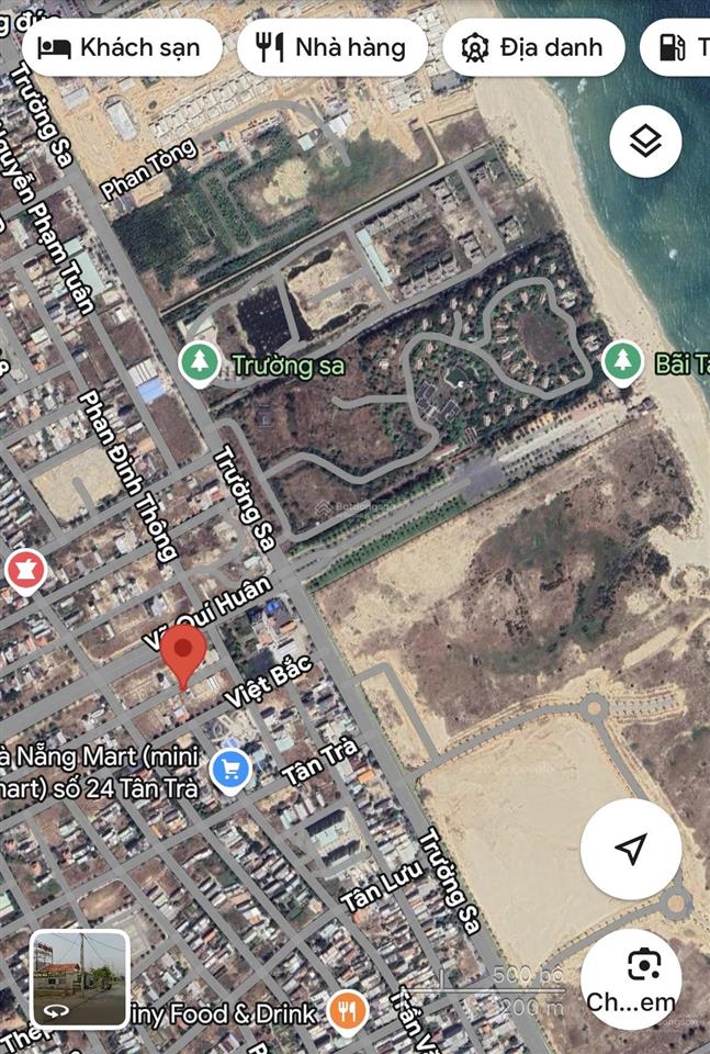 Trần văn giảng cách biển 100m đi bộ