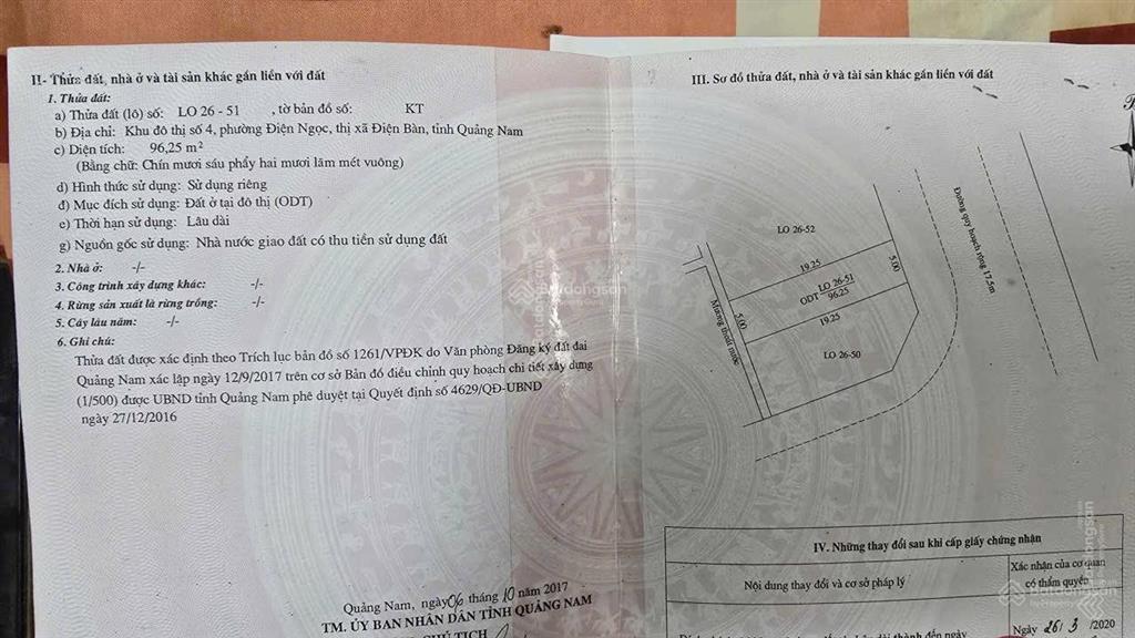 Đất khu đô thị số 4 sát cạnh fpt giá tốt