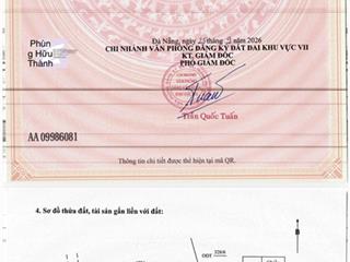 Cặp tứ ngân 1  sát làng đại học đà nẵng