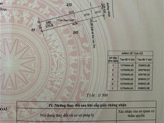 Ra nhanh lô đất đường huyện  tp đồng xoài  173,8m2  50tc  đúng giá 260tr.