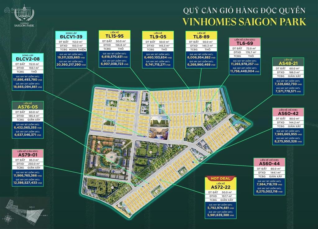 Vinhomes sài gòn park nhà phố giá chỉ 6 tỷ diện tích 60m2,  0355 678 *** em tâm