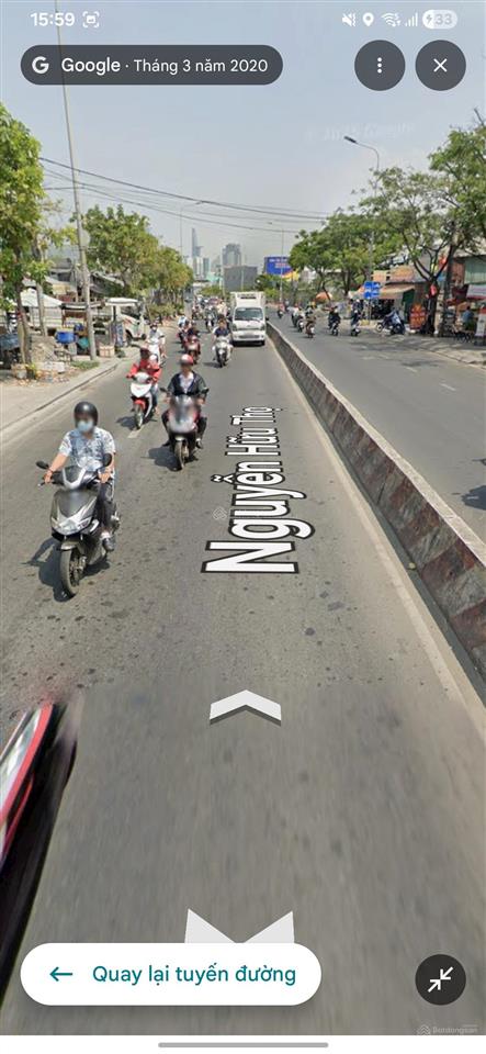 Cho thuê mặt bằng 75m2 mặt tiền tại nguyễn hữu thọ, tân hưng, q7, hcm