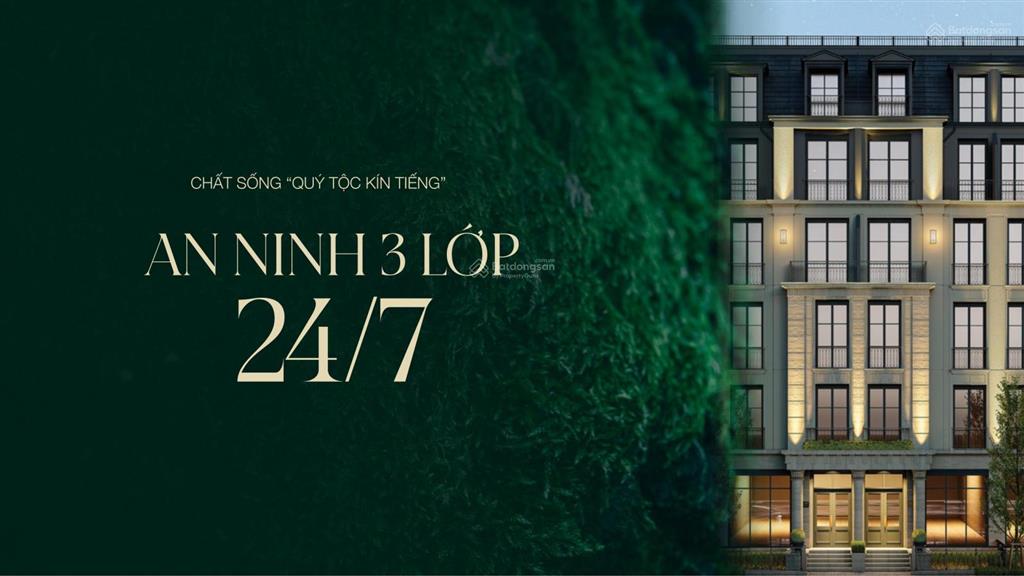 Mở bán liền kề 7 tầng có hầm mặt hồ linh đàm  dự án the park lane  compoud cbre quản lý