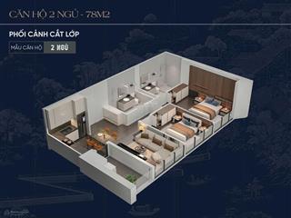 Cần bán 2 ngủ 2 wc, 69m2, 4,2 tỷ dự án sunshine legend