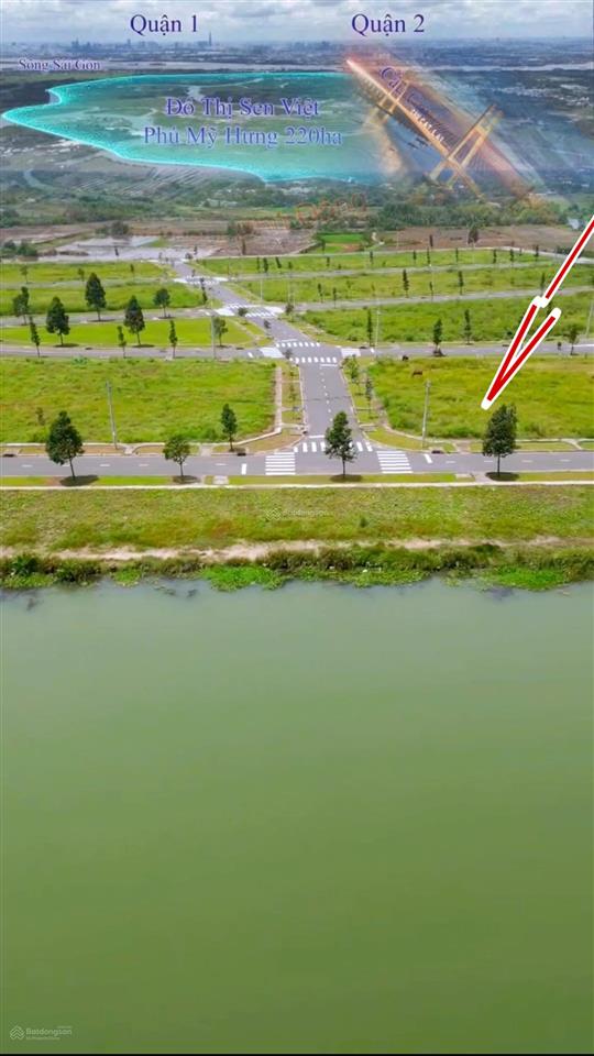 Bán đất 140m2, tđc . pđ mặt sông giá cực chất 6,7 tỷ tại phú đông, đại phước, nhơn trạch