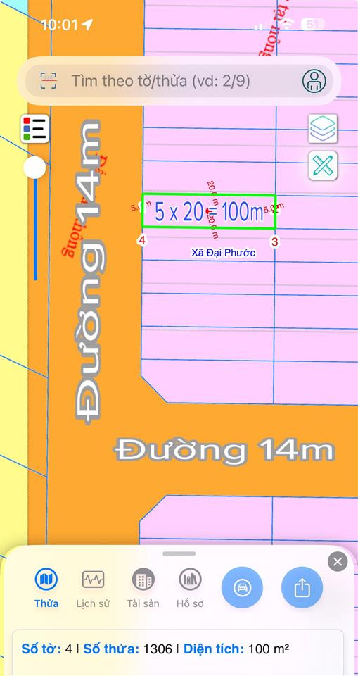 Bán đất võ thị sáu, phú đông, nhơn trạch, 3,9 tỷ, 100m2, hàng hiếm tại chính chủ