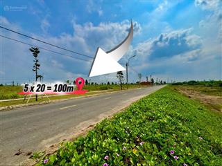 Cần bán tđc. phú đông { 5 x 20 = 100m } shr  xây dựng tự do hạ tầng kết nối cầu cát lái