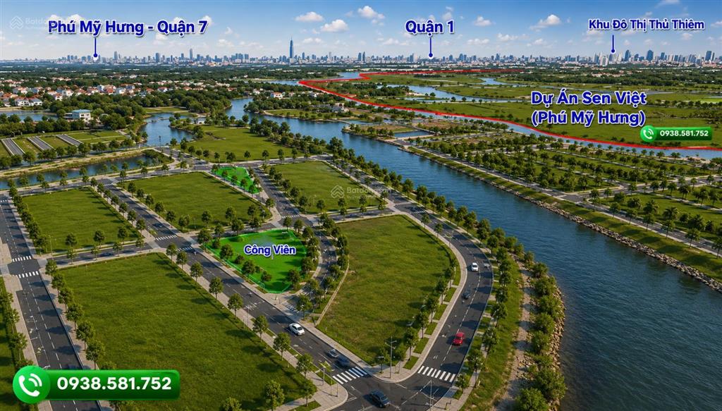 Cần bán tđc phú đông 140m wêu sông shr  xây dựng tự do hạ tầng kết nối cầu cát lái