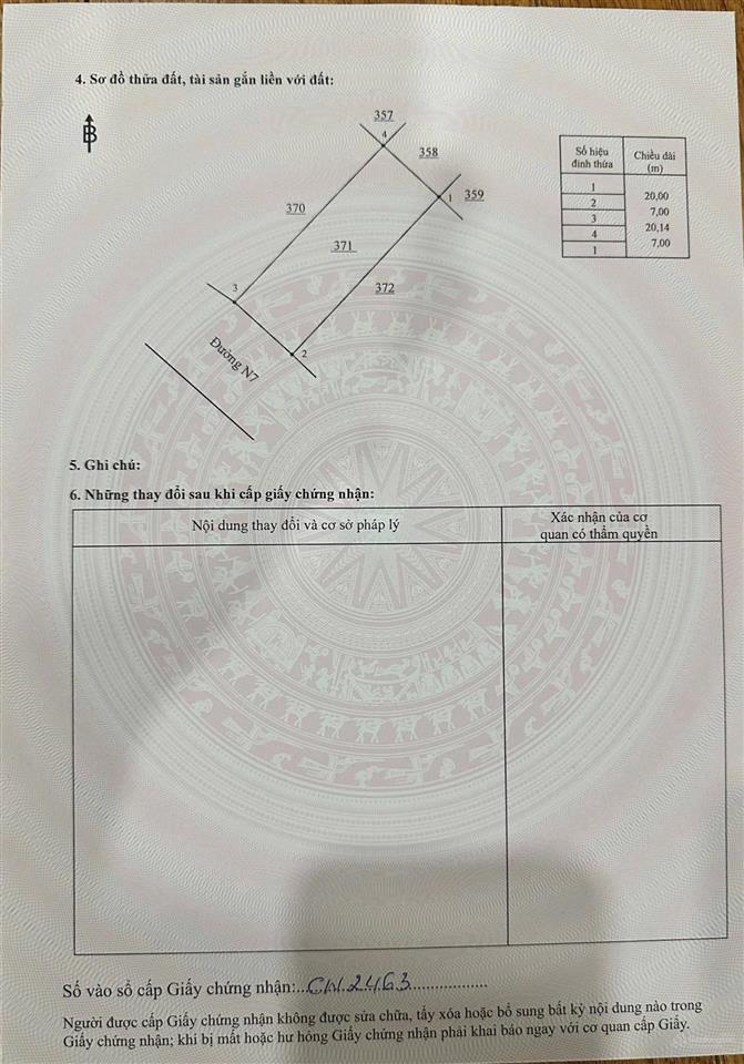 Cần bán tái định cư đại phước tp. đồng nai sát chợ  trường học shr  xây dựng tự do