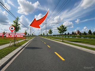 Cần bán 1cặp tđc  phú đông 100m lô view sông shr  xây dựng tự do  cách bến phà cát lái 6km