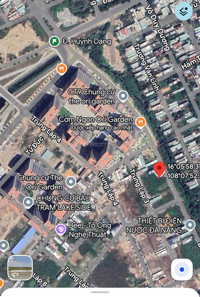 Lô sạch đẹp đường 7m5 huỳnh dạng, lakeside, cách cc ori 50m