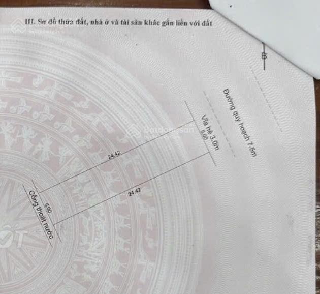 Lô sạch đẹp đường 7m5 huỳnh dạng, lakeside, cách cc ori 50m