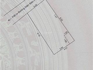 Giảm 100tr cần bánh nhanh lô đất kiệt điện biên phủ  trung tâm thanh khê