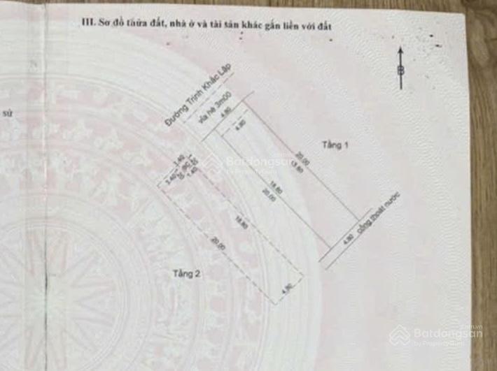 Giảm 100tr bán nhanh nhà 2 tầng mt đường 7m5 trịnh khắc lập, cách biển xuân thiều 200m