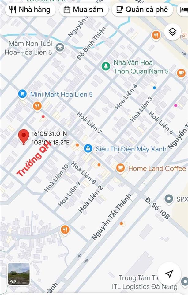 Giá rẻ, sạch sẽ, tđc hòa liên 5, view trường học, gần nguyễn tất thành