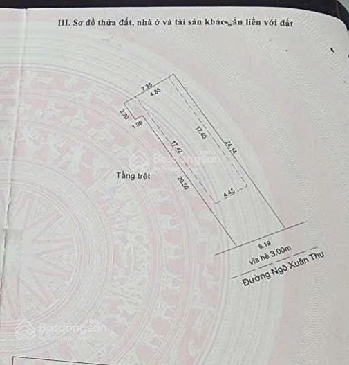 Bán nhà gác lửng mt ngô xuân thu, liên chiểu, nhà đang cho thuê 6tr/tháng