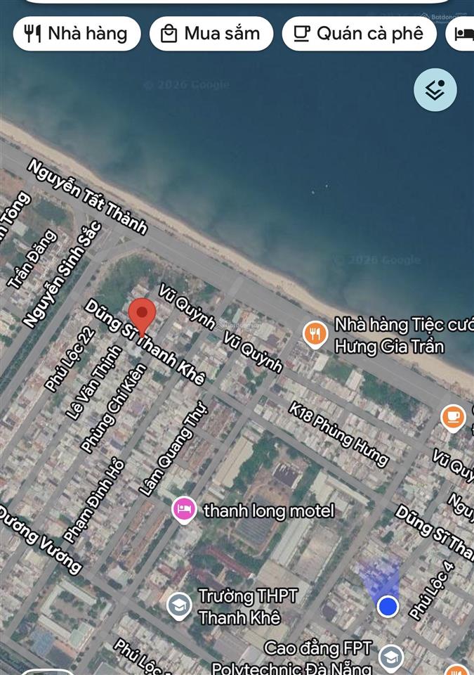 Bán nhà mt đường 7m5 dũng sĩ thanh khê, cách biển 100m, đang cho thuê 10tr/tháng