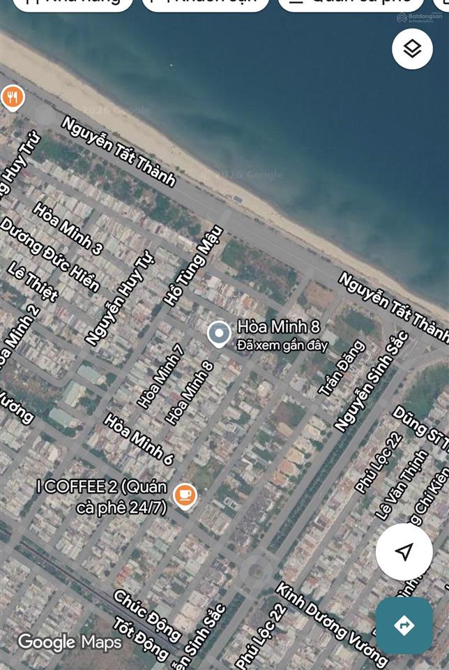 Cần bán nhà 2 mê hòa minh 8, cách biển 150m, giá 6 tỷ 00x