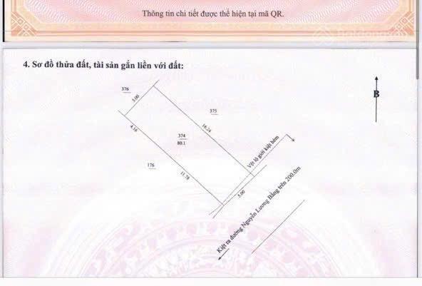 Còn 1 lô  kiệt 7m nguyễn lương bằng giá tận gốc 3 tỷ x nhỏ