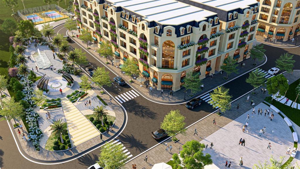 Bán shophouse 90m2, 11 tỷ vnd view phố đi bộ, gần vin yên thường. 2 mặt tiền thoáng