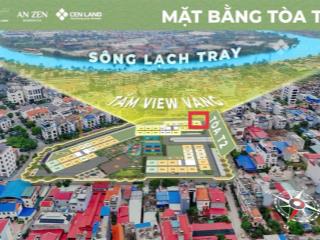 Cần bán căn góc 2n2w duy nhất 68m2 view sông lạch tray giá 2tỷ vốn 10% ký hđmb t8/2026 nhận nhà