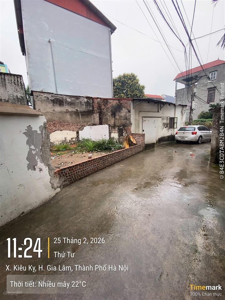 Bán đất kiêu kỵ gia lâm | f0 | mt 8m, ô tô 7 chỗ ngủ trong nhà, 4,5 tỷ