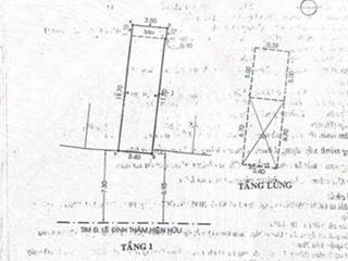 7.5 tỷ nhà không lộ giới mtkd lê đình thám, phường tân sơn nhì, tphcm