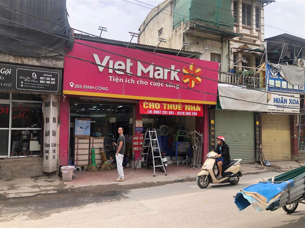 CHO THUÊ MẶT BẰNG KINH DOANH 160M² – ĐỊNH CÔNG, QUẬN HOÀNG MAI, HÀ NỘI – GIÁ TỐT – HỢP