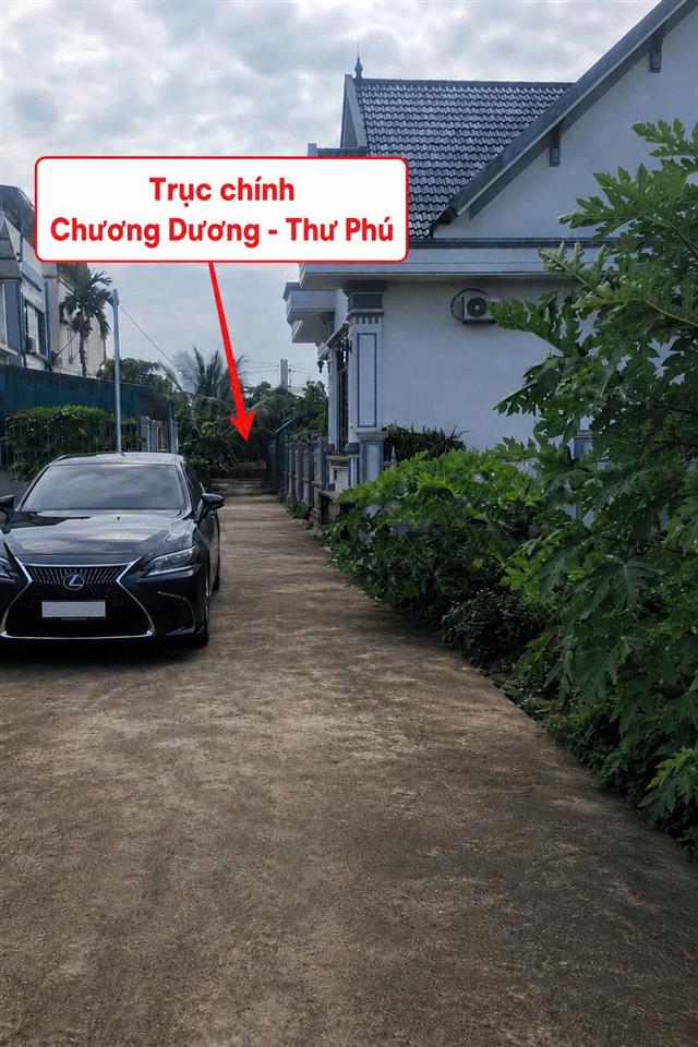 CHÍNH CHỦ CẦN TIỀN BÁN GẤP ĐẤT THƯ DƯƠNG - CHƯƠNG DƯƠNG (XÃ THƯ PHÚ, HUYỆN THƯỜNG TÍN, HÀ