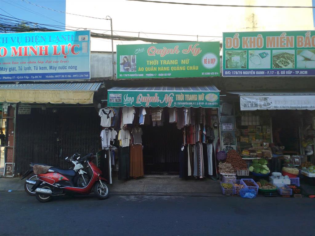 CHÍNH CHỦ SANG GẤP SHOP QUẦN ÁO CHỢ CĂN CỨ 26, PHƯỜNG 17, QUẬN GÒ VẤP, TP HỒ CHÍ MINH