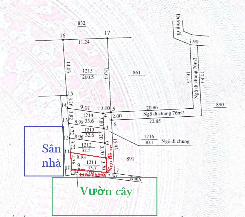Bán nhà riêng lô góc 34m2 đại tự kim chung hoài đức  3 mặt cực thoáng. không vào quy hoạch!