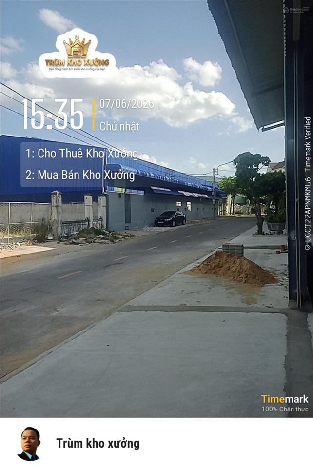 Bán xưởng 2ha phú tài sân bãi rộng
