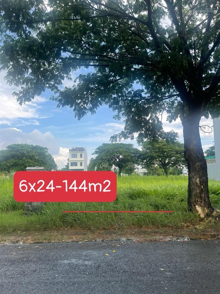Đất kdc phú xuân vạn phát hưng, 6x24m, 144m2 view rạch, đường 12m 7,416 tỷ