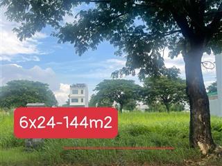 Đất kdc phú xuân vạn phát hưng, 6x24m, 144m2 view rạch, đường 12m 7,416 tỷ