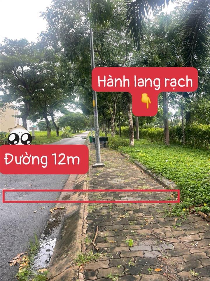 Đất kdc phú xuân vạn phát hưng, 6x24m, 144m2 view rạch, đường 12m 7,416 tỷ
