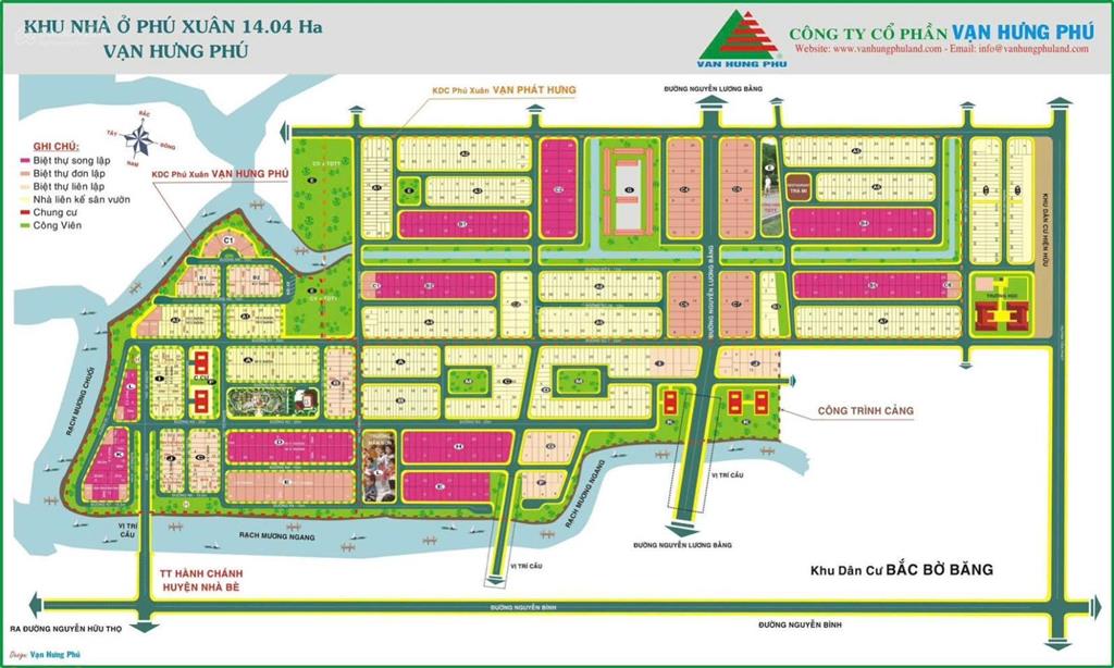 Kdc phú xuân | đường số 7 20m | 6x24m | vị trí đẹp | 53tr/m2