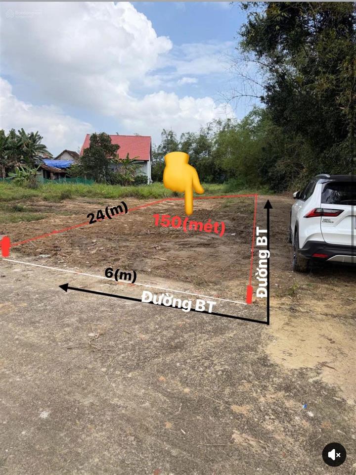 Chào bán lô đất hai mặt tiền (thăng bình)